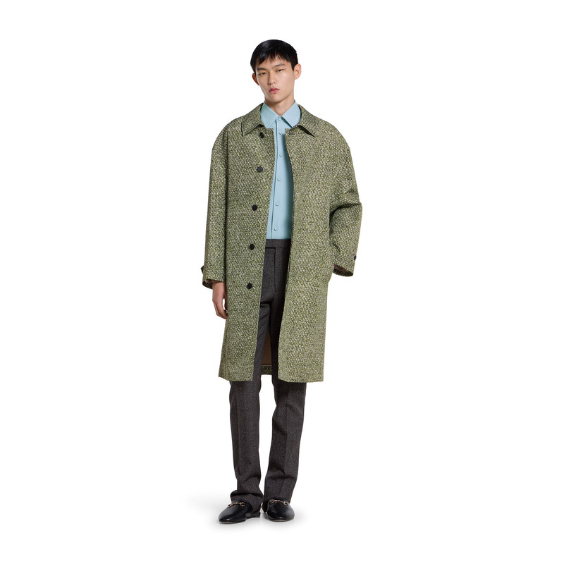 GUCCI Polyester twill shirt with Horsebit outlook