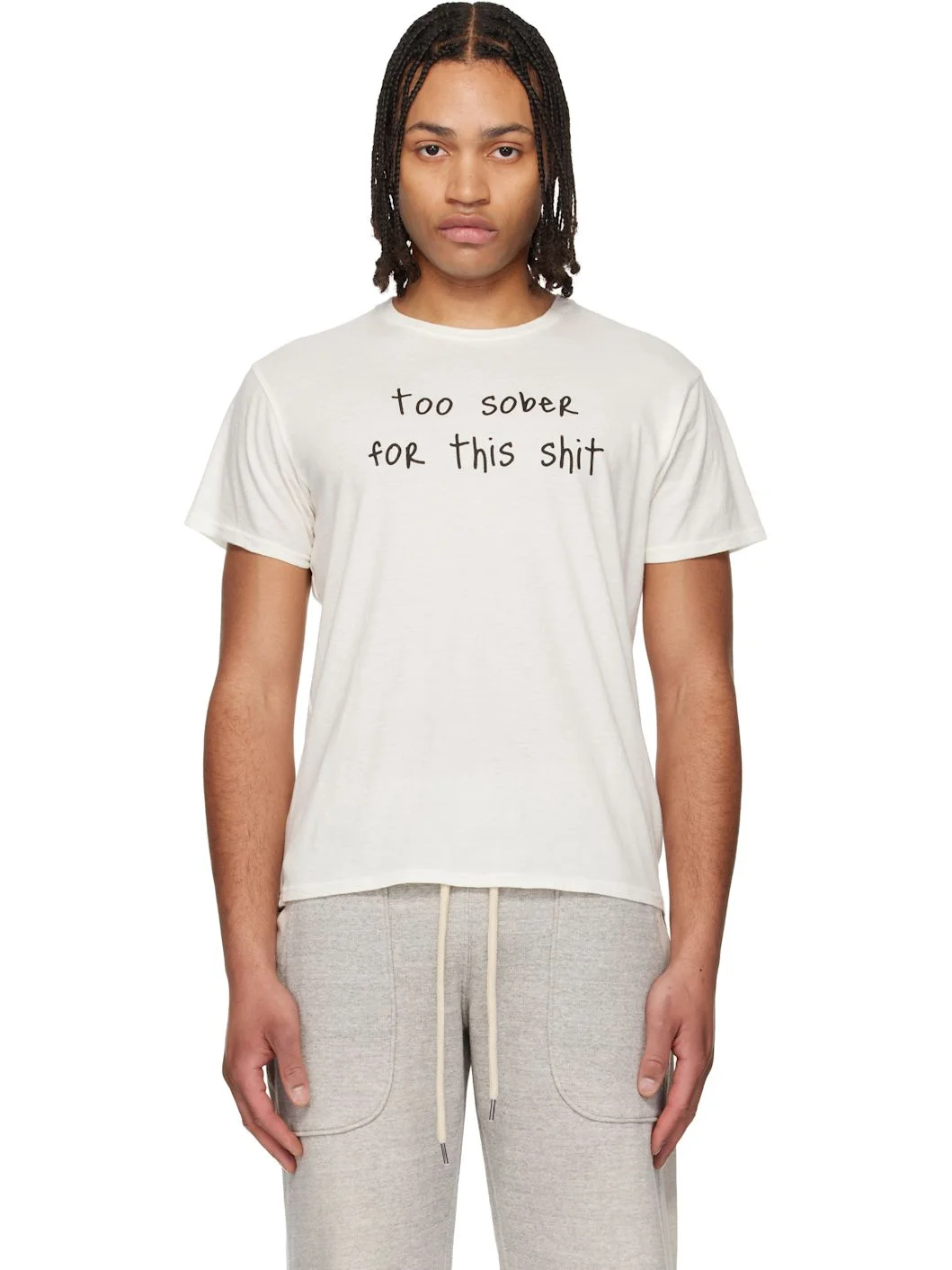 Off-White 'Too Sober' Boy T-shirt - 1