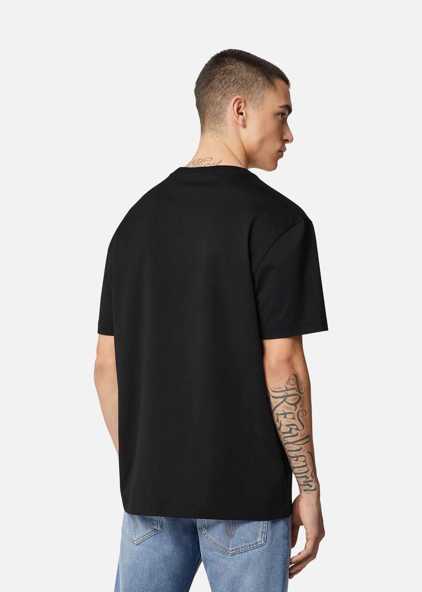 Medusa Logo Embroidered T-Shirt - 3