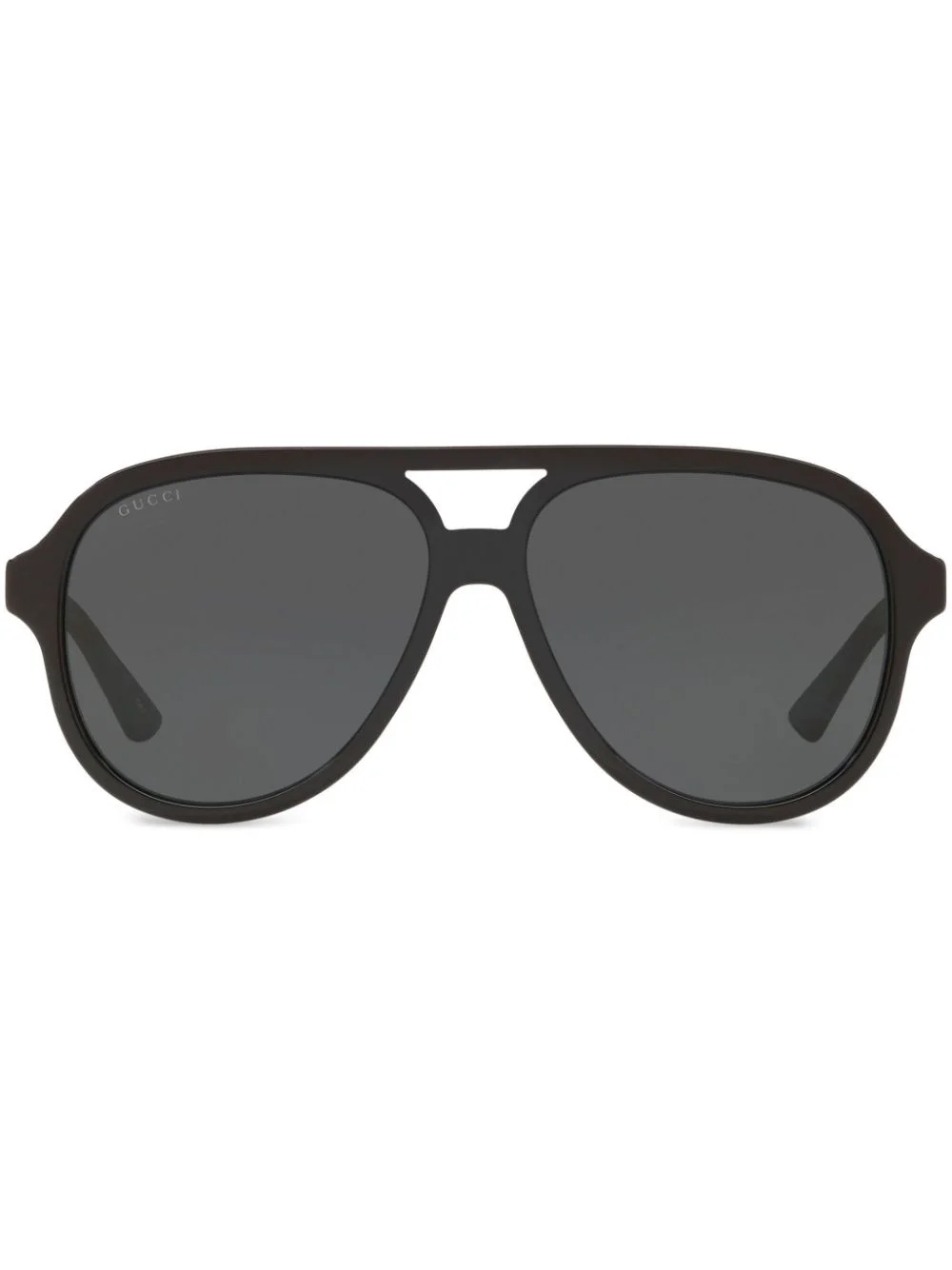 pilot-frame tinted sunglasses - 1