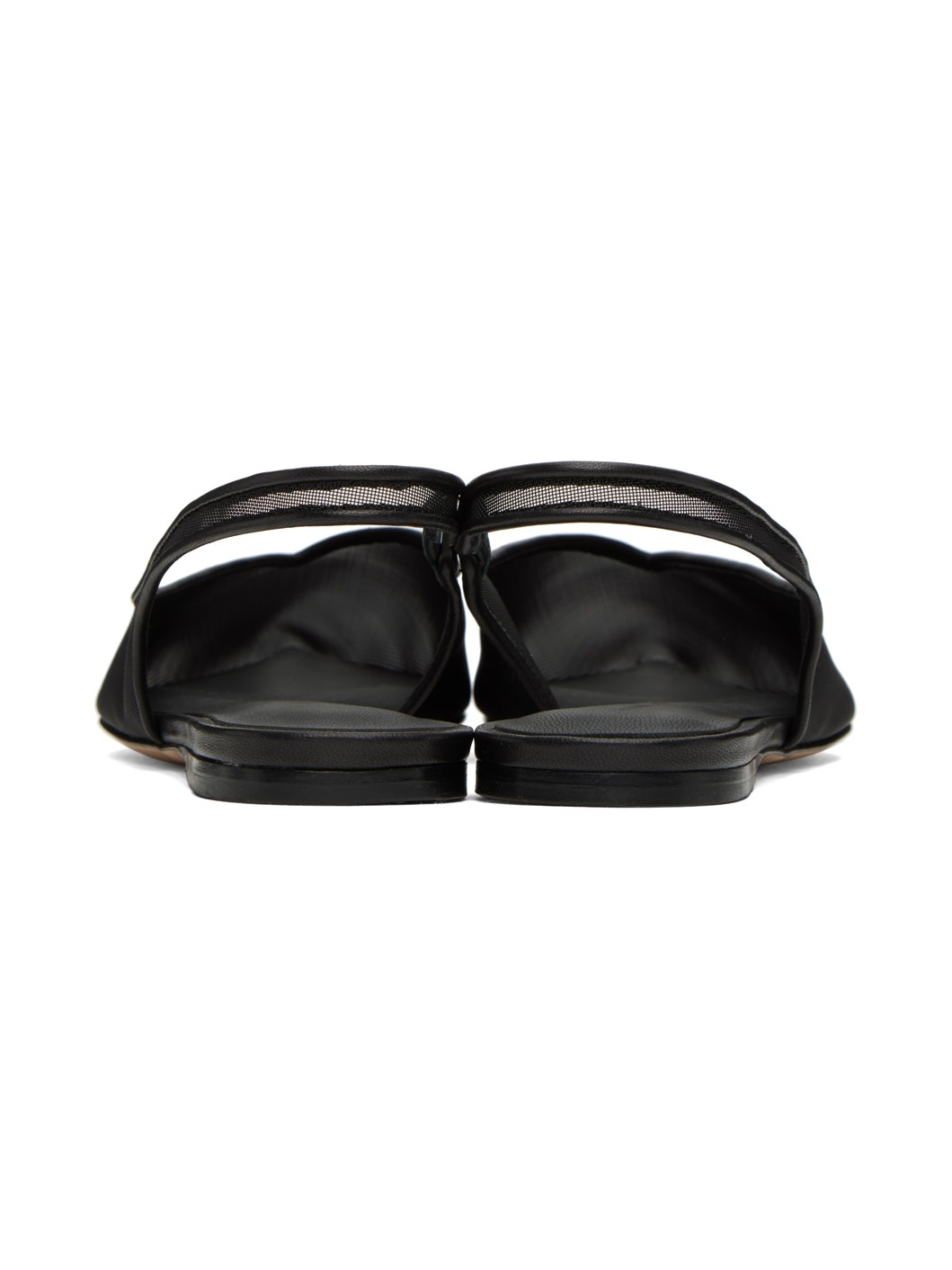 Black Razor Ballerina Flats - 2