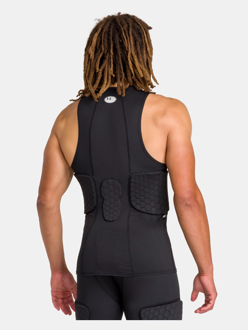 Under Armour Men's UA Gameday Armour 3-Pad Tank outlook