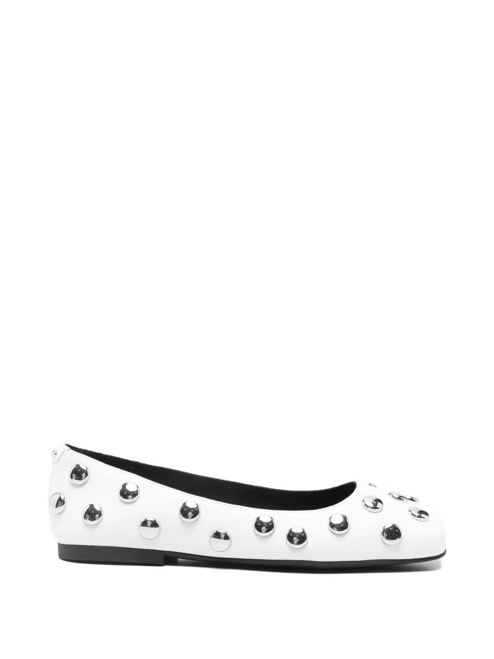 Matilda studded leather ballet flats - 1