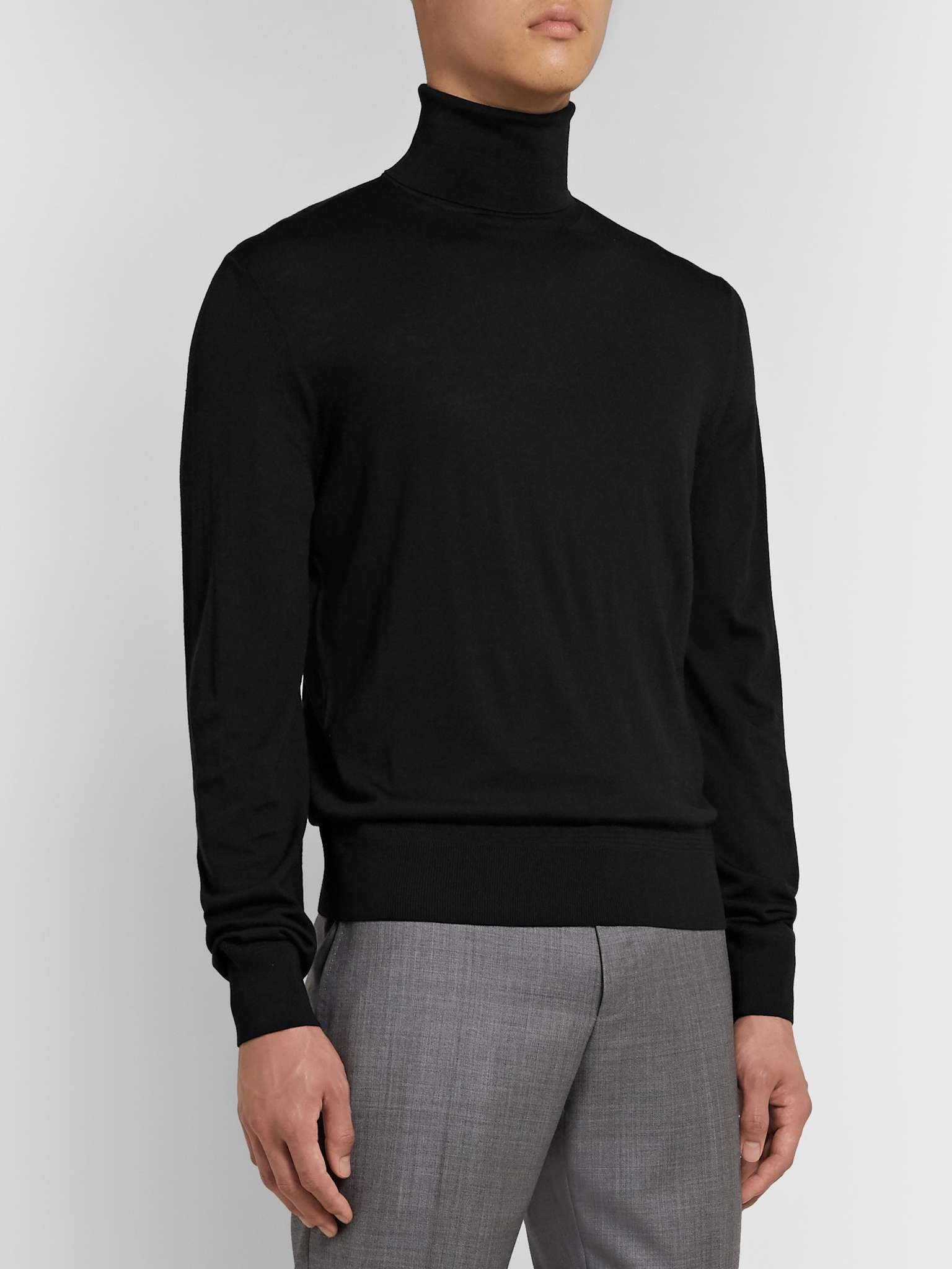 Wool Rollneck Sweater - 4