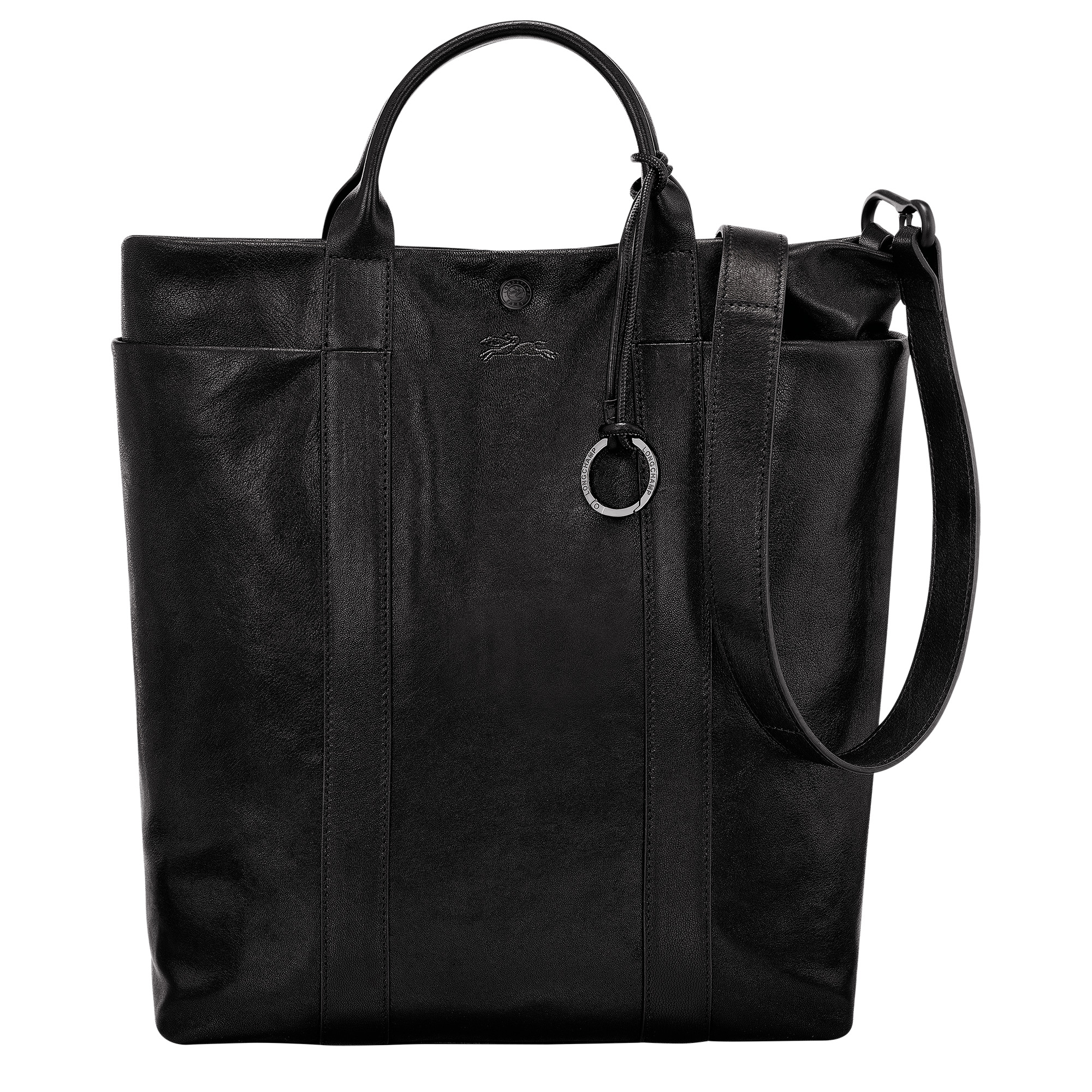 Parisis M Tote bag Black - Leather - 1