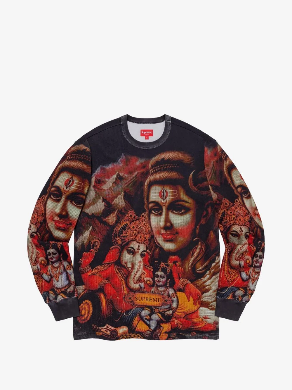Ganesh long-sleeve T-shirt - 1
