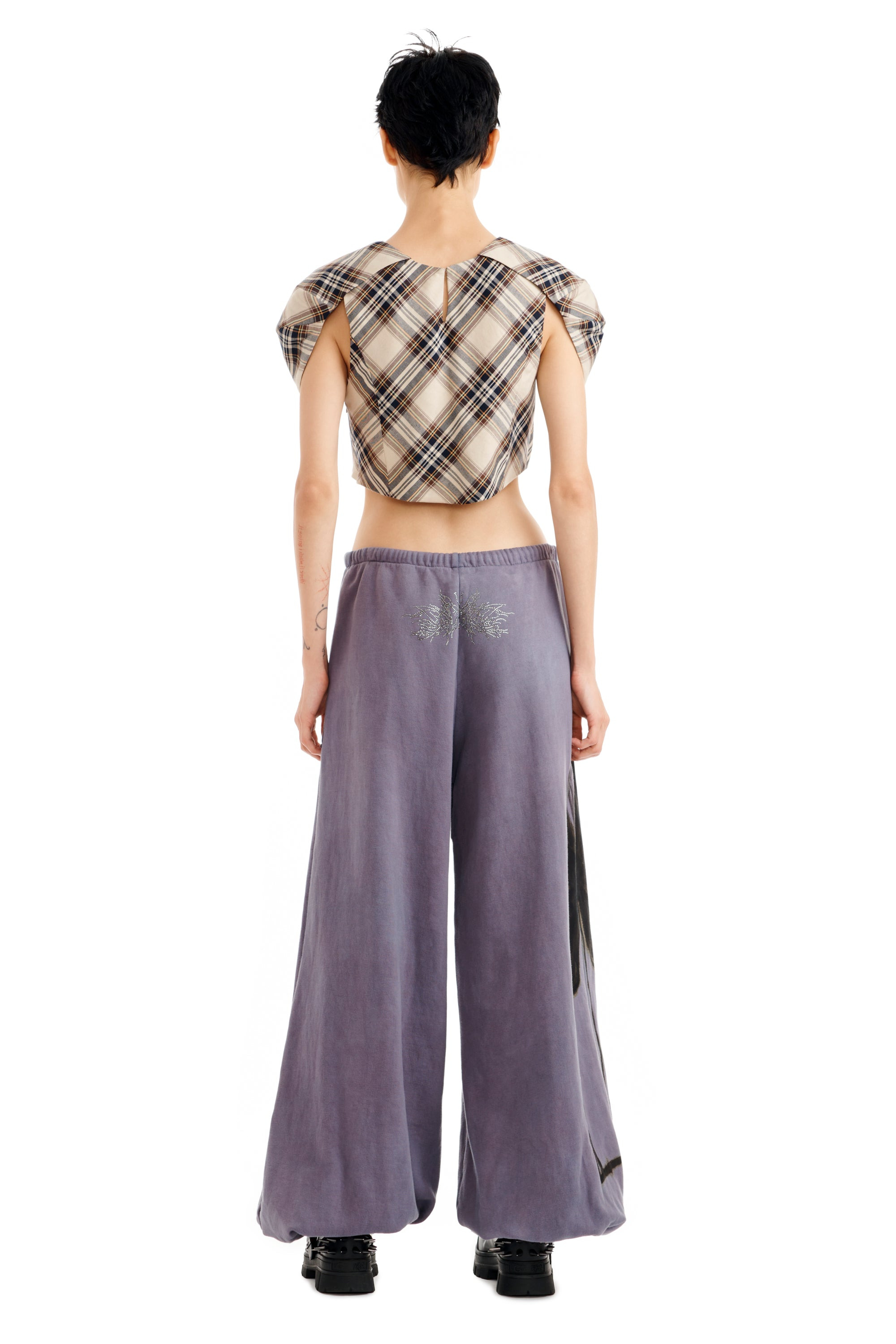 MIDNIGHT FLOWER POT BALLOON SWEATPANT - 6