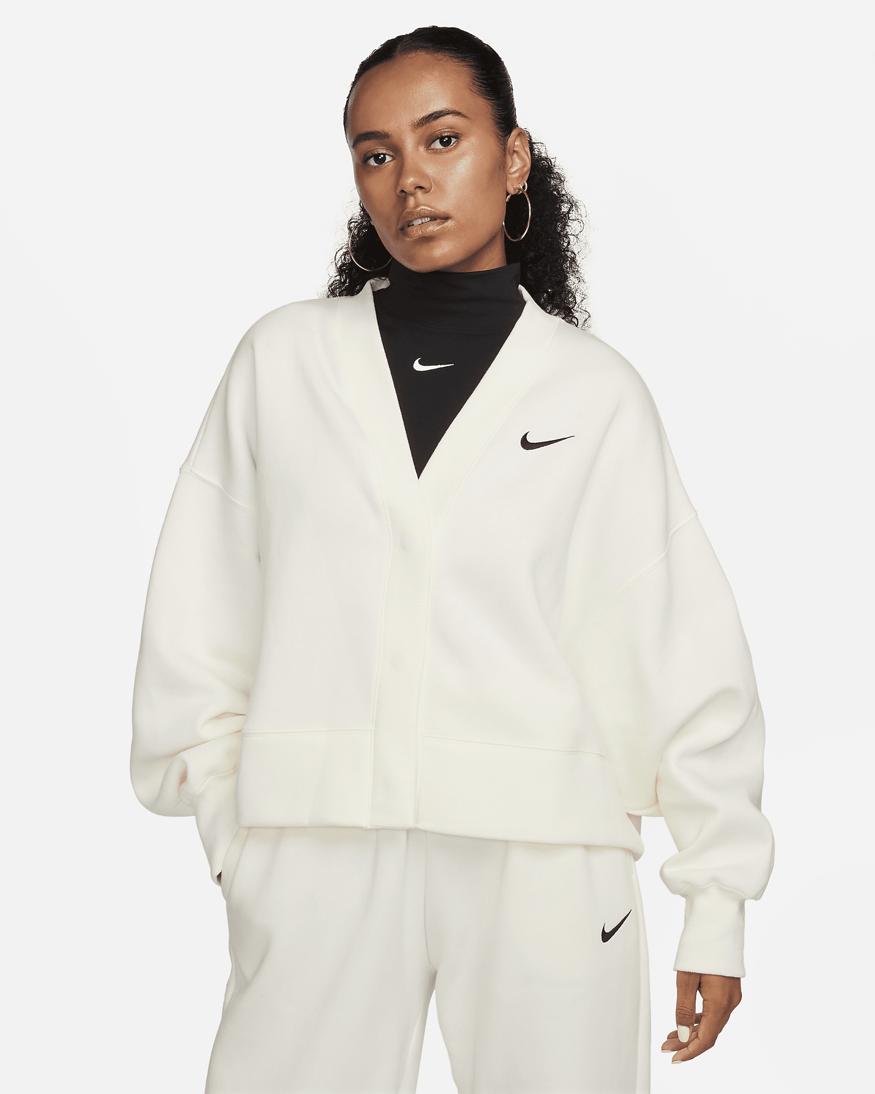 Nike Sportswear Phoenix Fleece Women's Over-Oversized Cardigan - 1