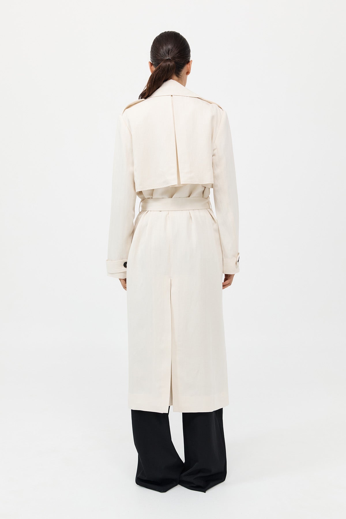 Soft Tailored Trench - Tofu - 7