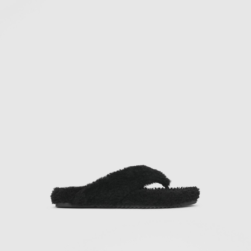 Shearling Sandals 6
