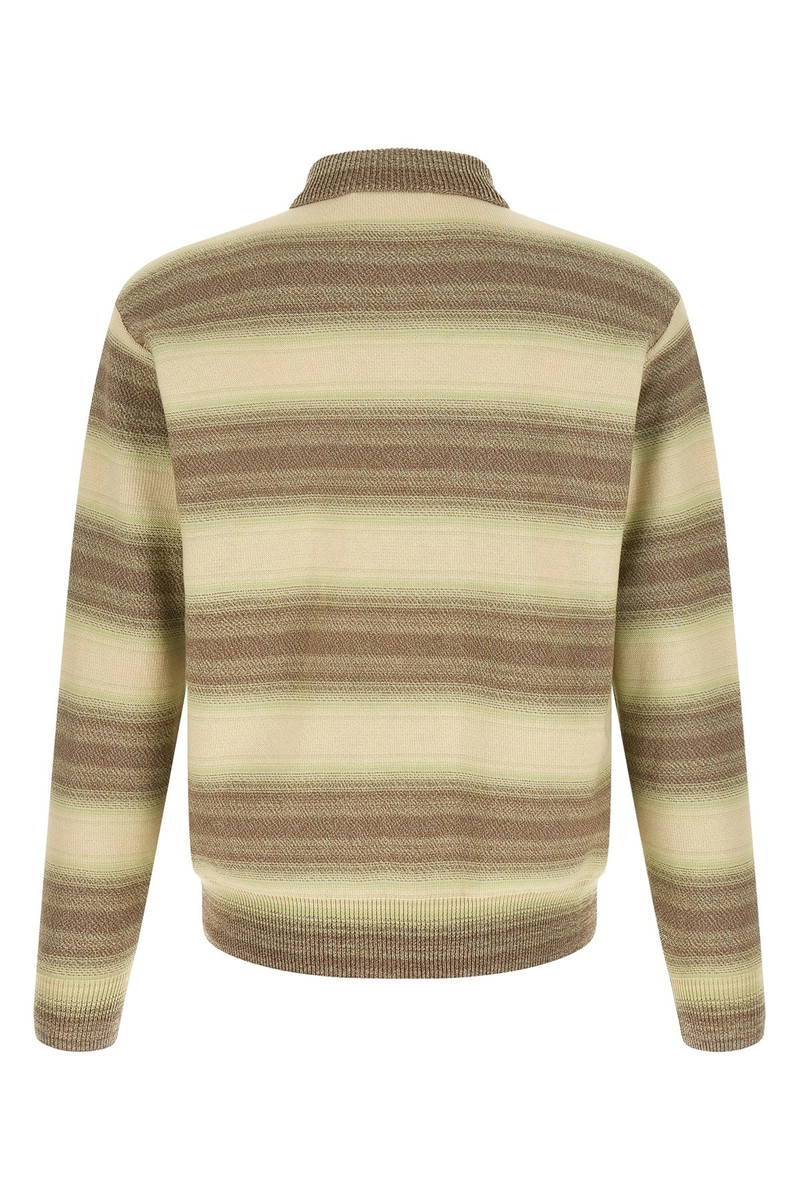 AURALEE Shaded stripes cardigan outlook