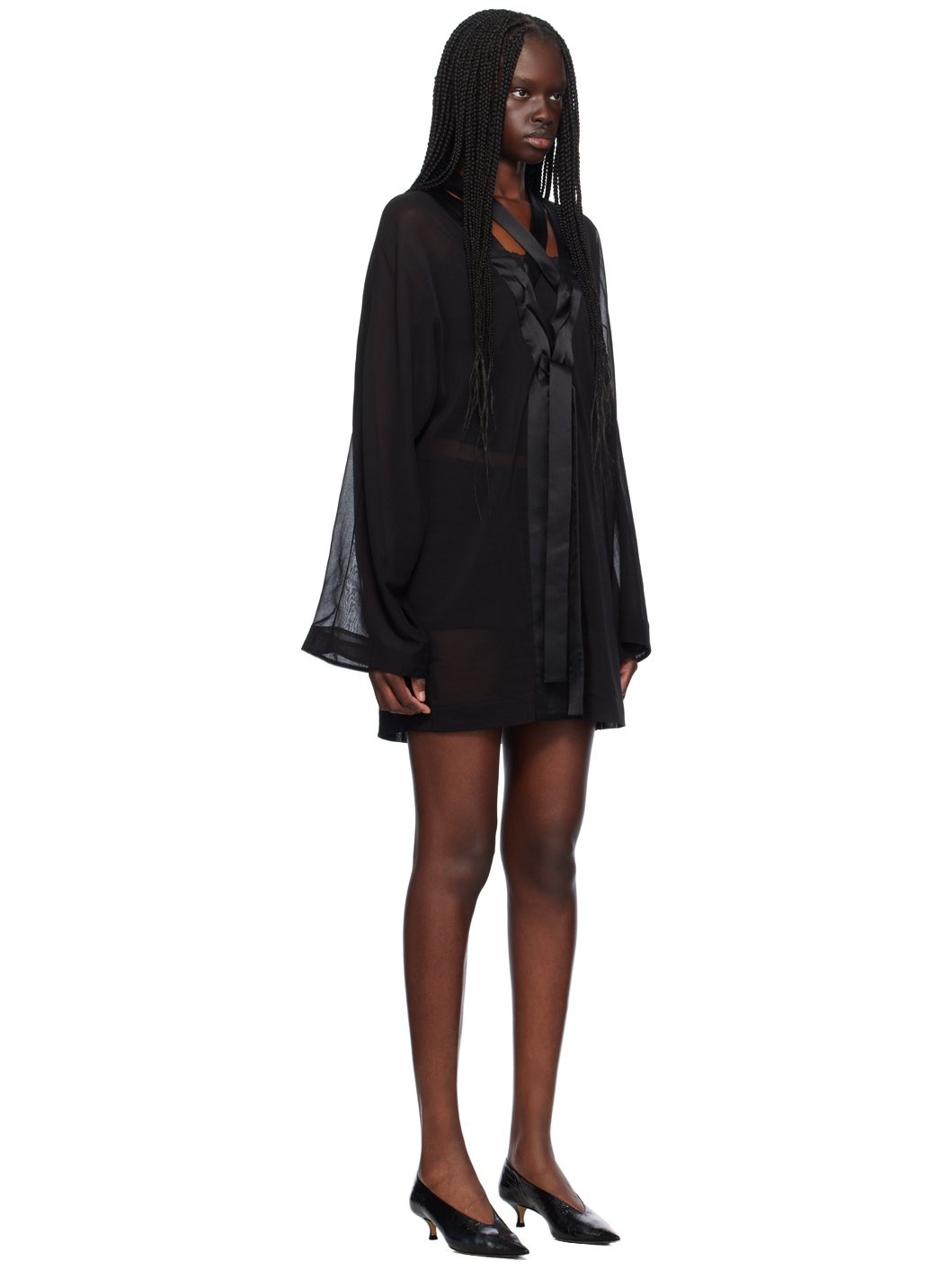 Black Mehna Minidress - 2