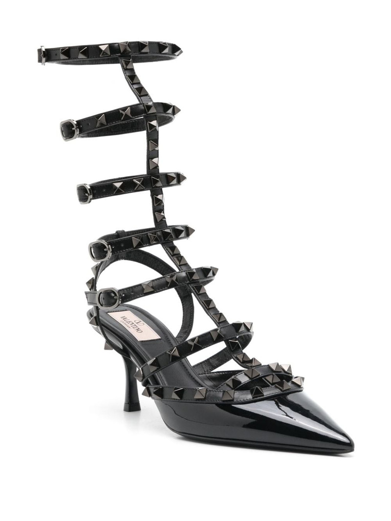 Valentino Rockstud caged leather pumps outlook