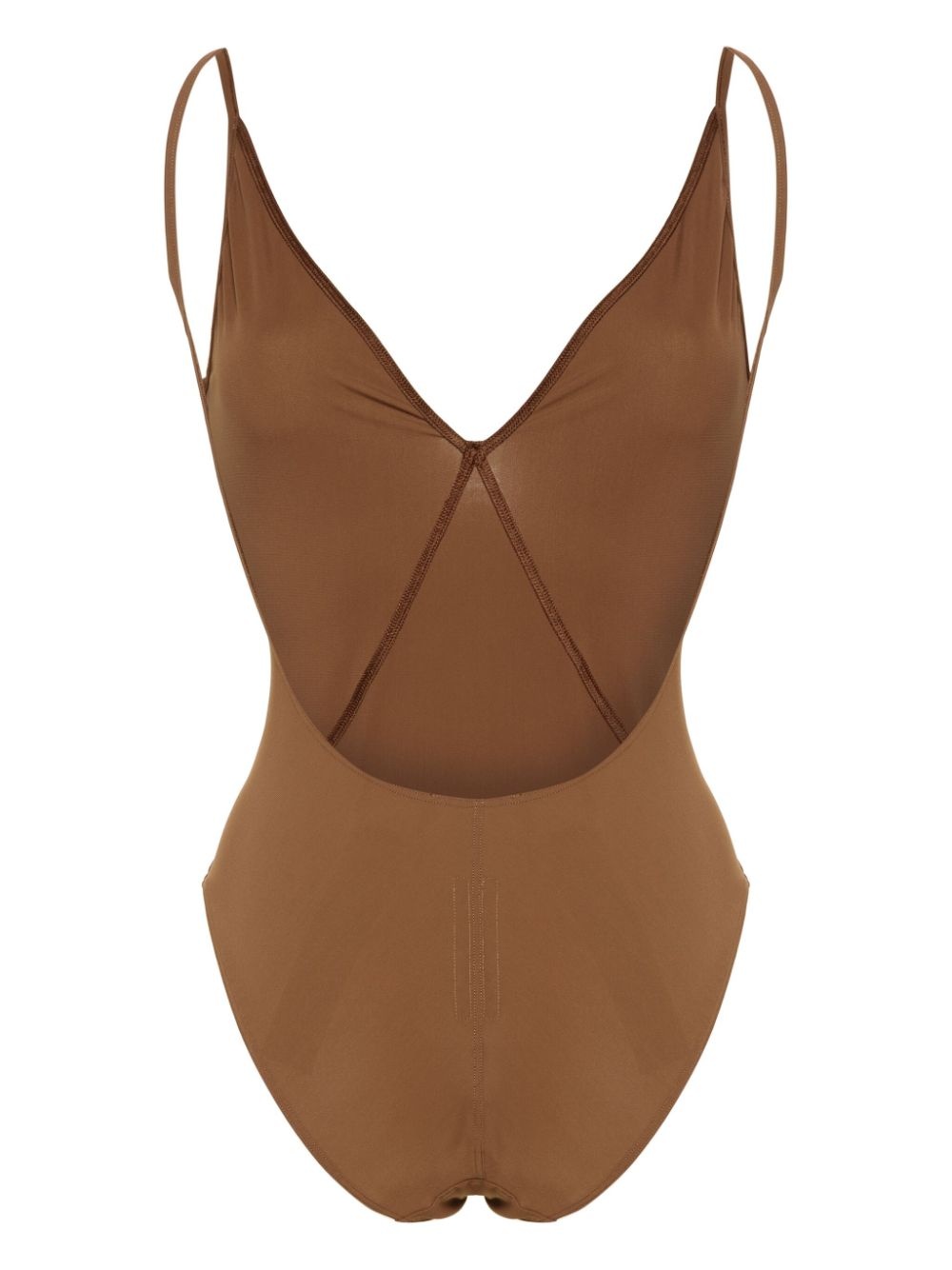 V-neck one-piece swimsuit - 2