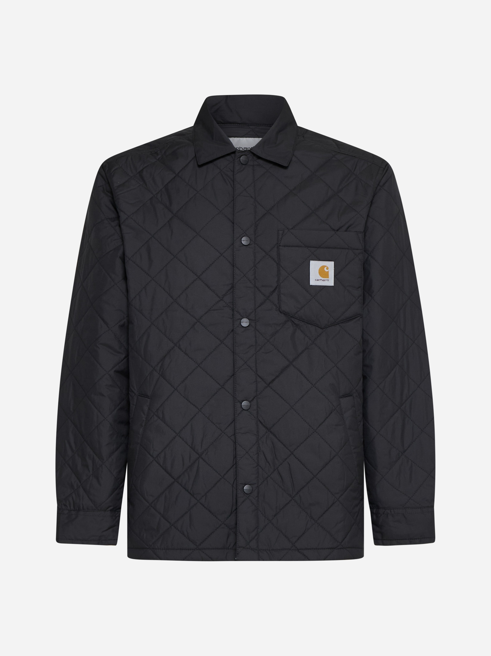 Wadeson quilted nylon shirt jacket - 1