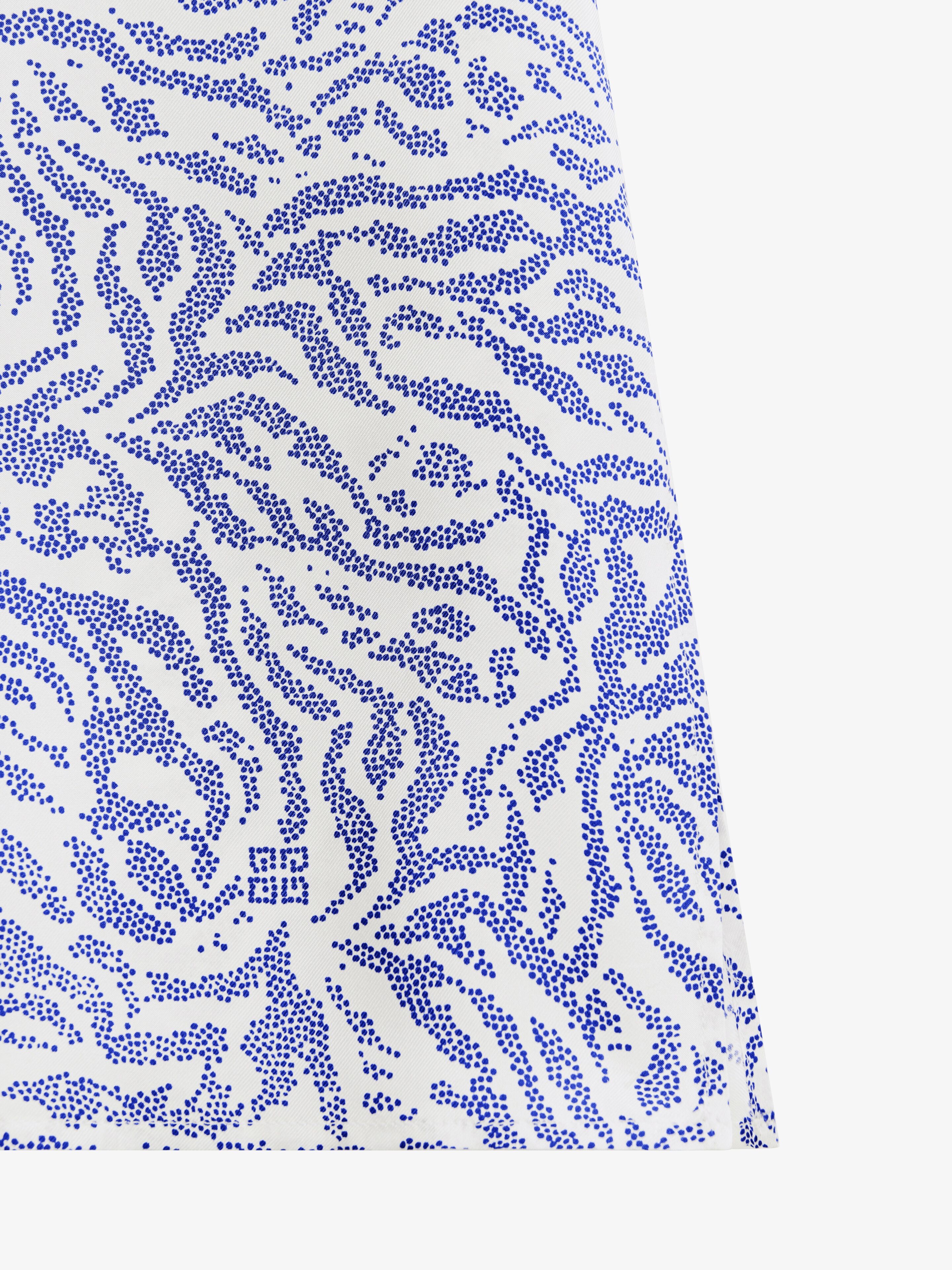 SHIRT IN PRINTED SILK - 6