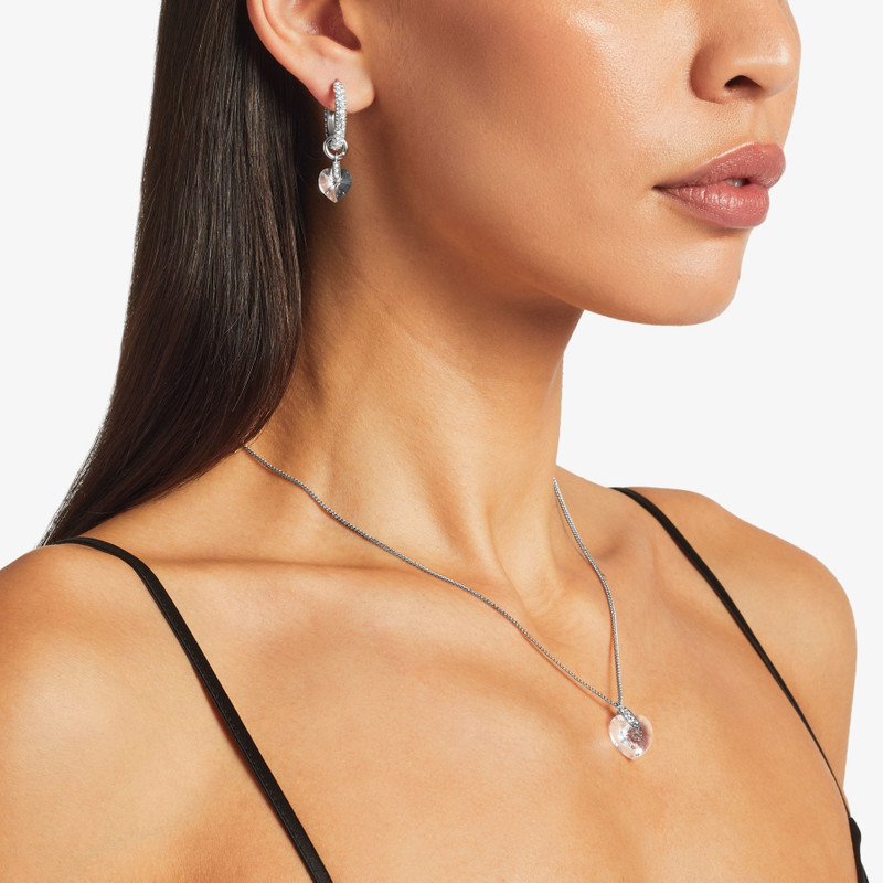 JIMMY CHOO Heart Necklace
Silver-Finish Heart Necklace with Crystals outlook