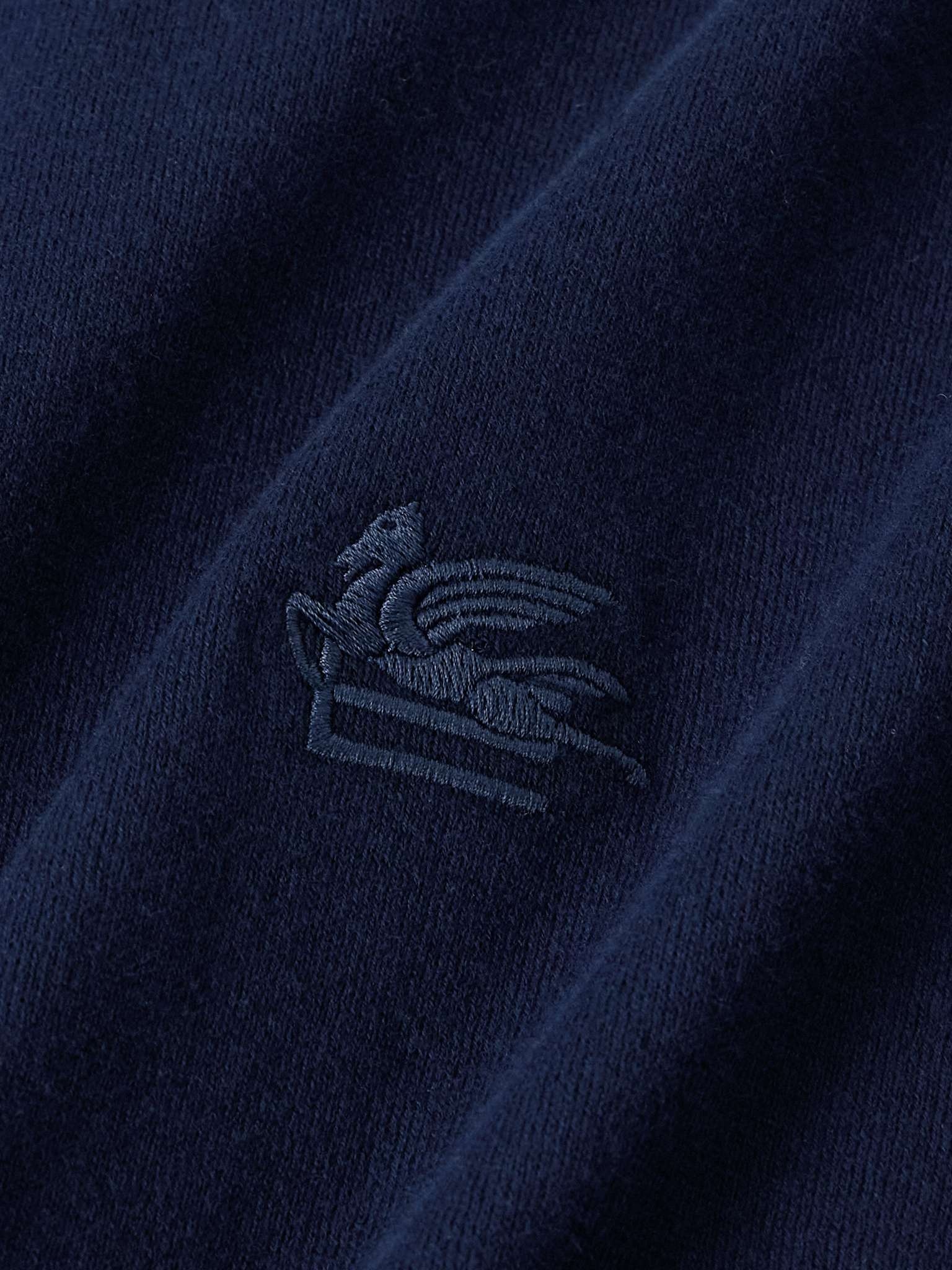 Logo-Embroidered Cotton T-Shirt - 4