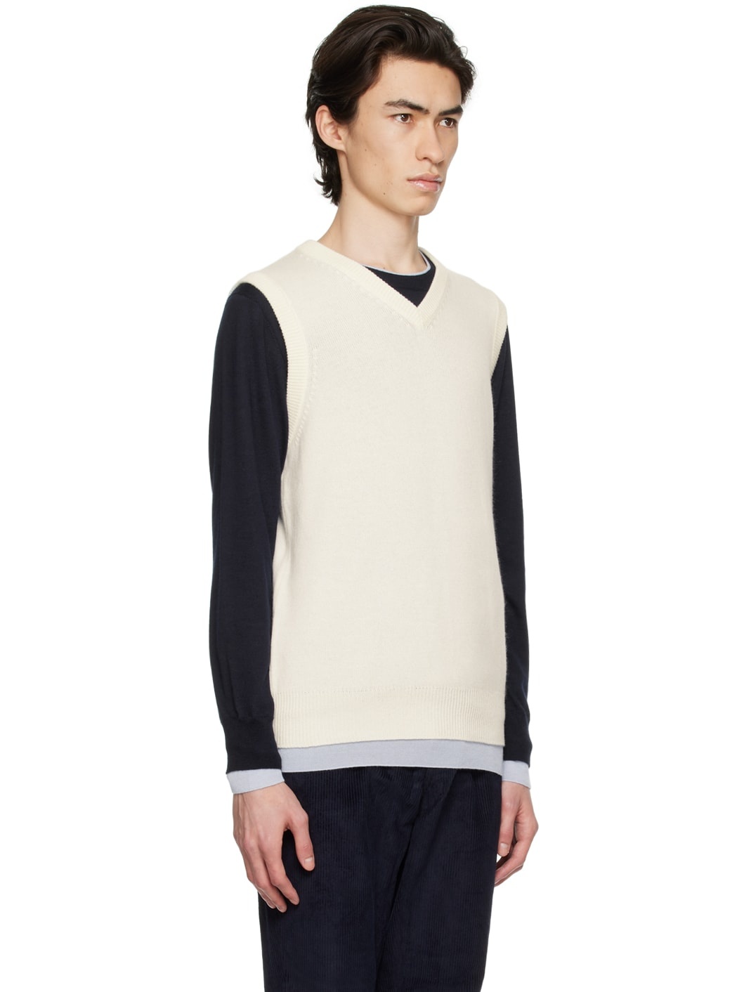 White Fielding Vest - 2