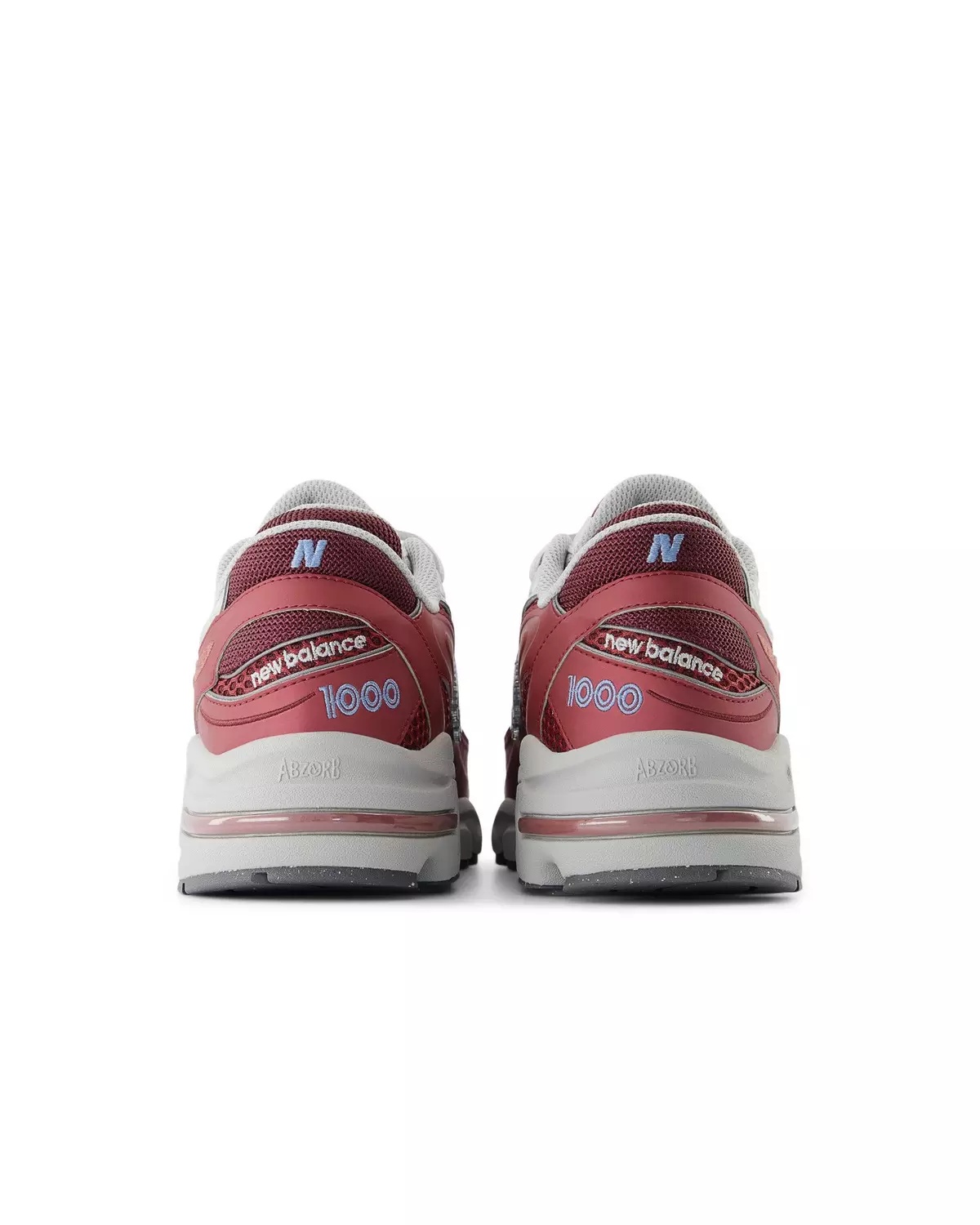 1000 "Metallic Silver/Red" Unisex Shoe - 7