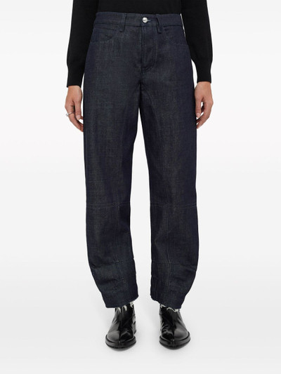 Jil Sander cropped tapered jeans outlook