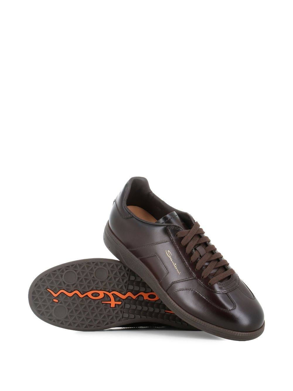 leather sneakers - 5