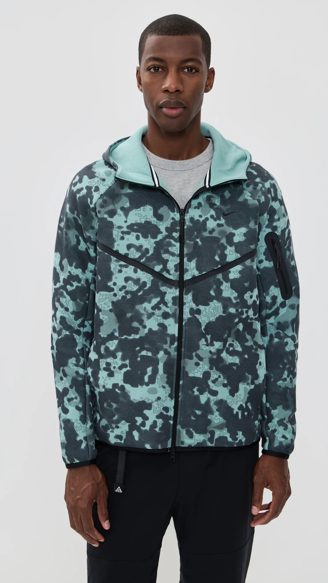 Full Zip Fleece Windrunner Jacket - 1