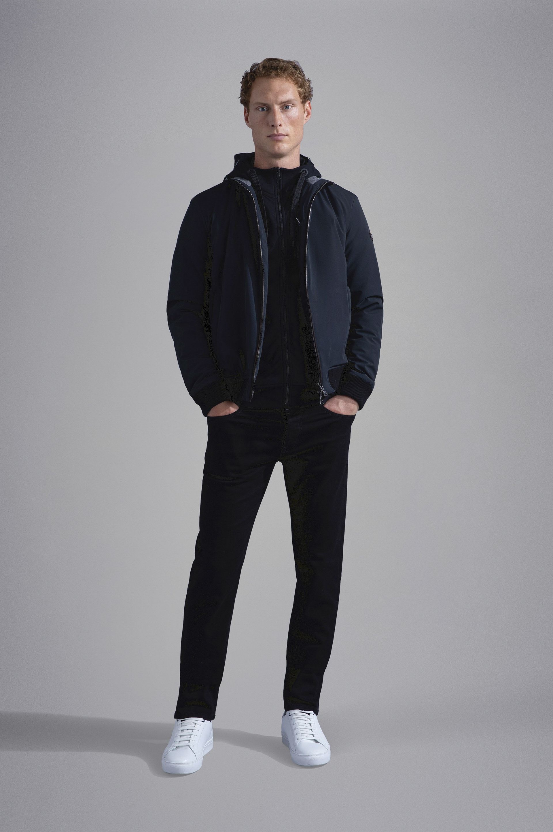 RE-4X4 STRETCH TYPHOON® BOMBER JACKET WITH SUEDE DETAILS - 2