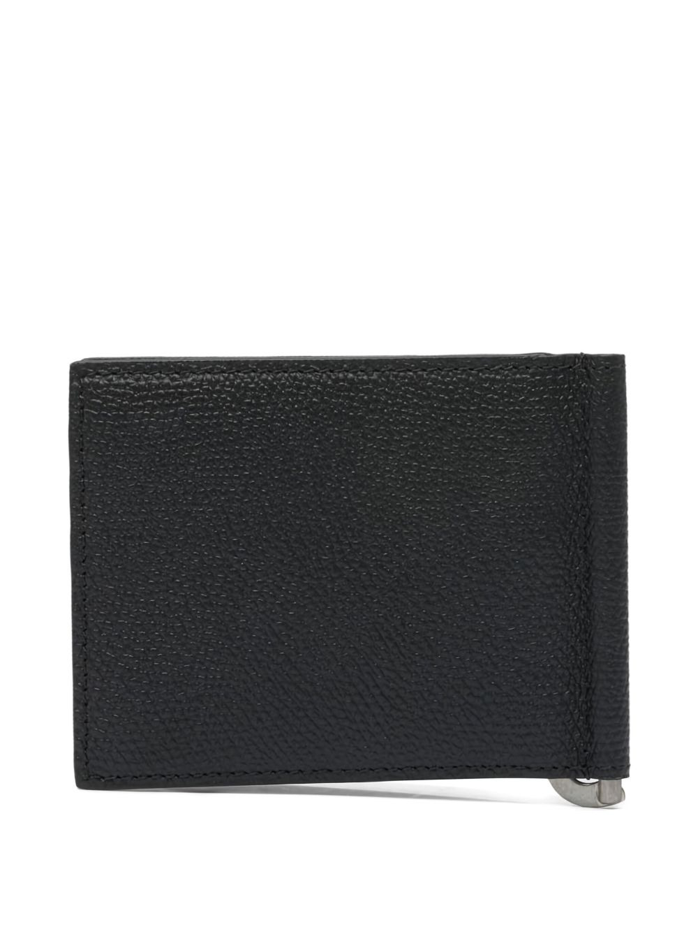 VLogo leather money clip wallet - 2