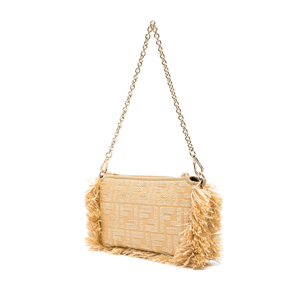 Fendi Neutrals Shoulder Bags Women - 5