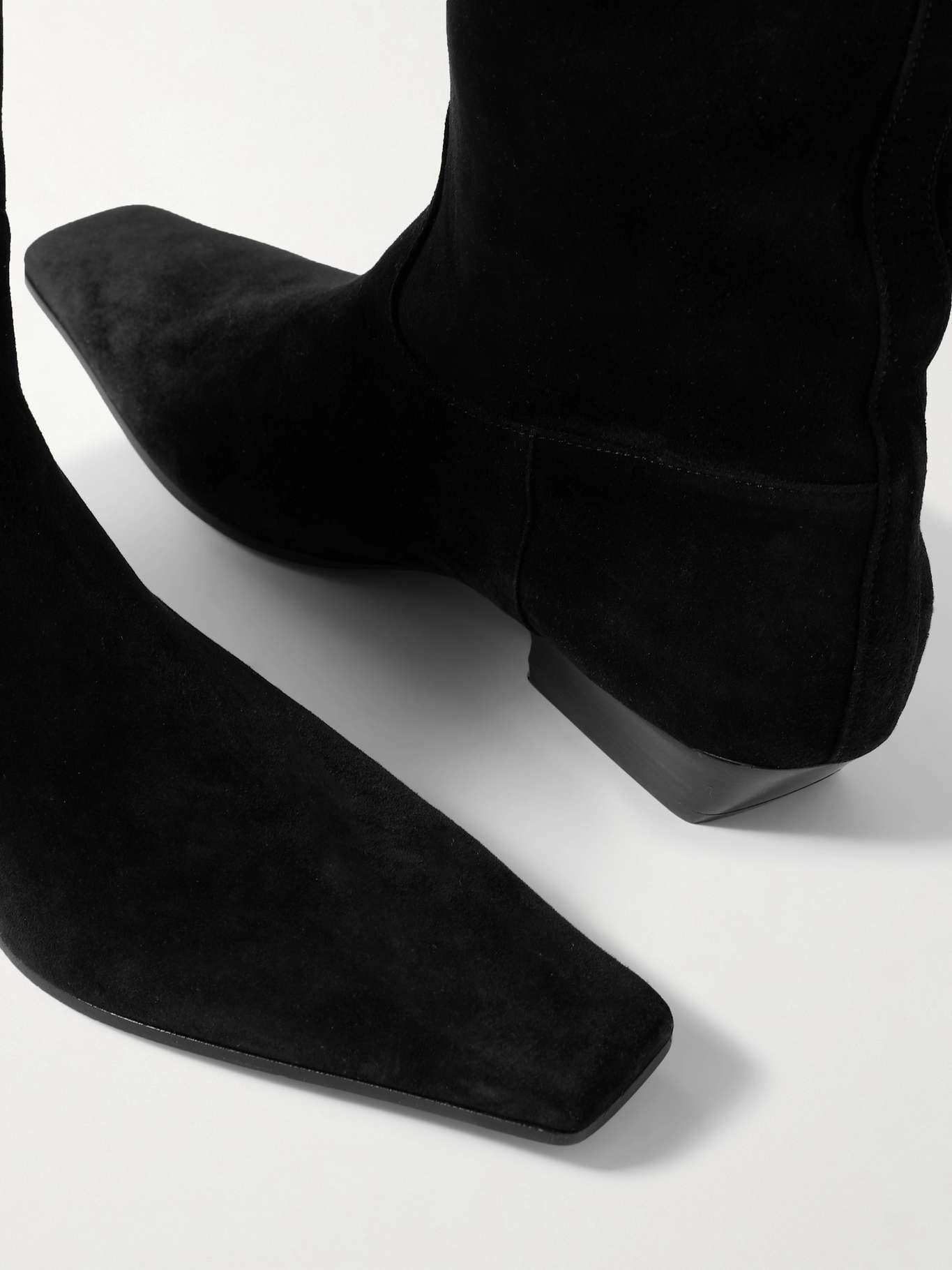 Marfa suede knee boots - 4