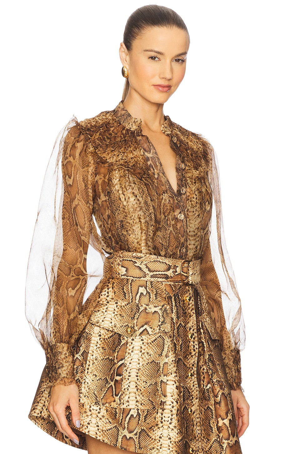 Hypnotic Smocked Blouse - 2