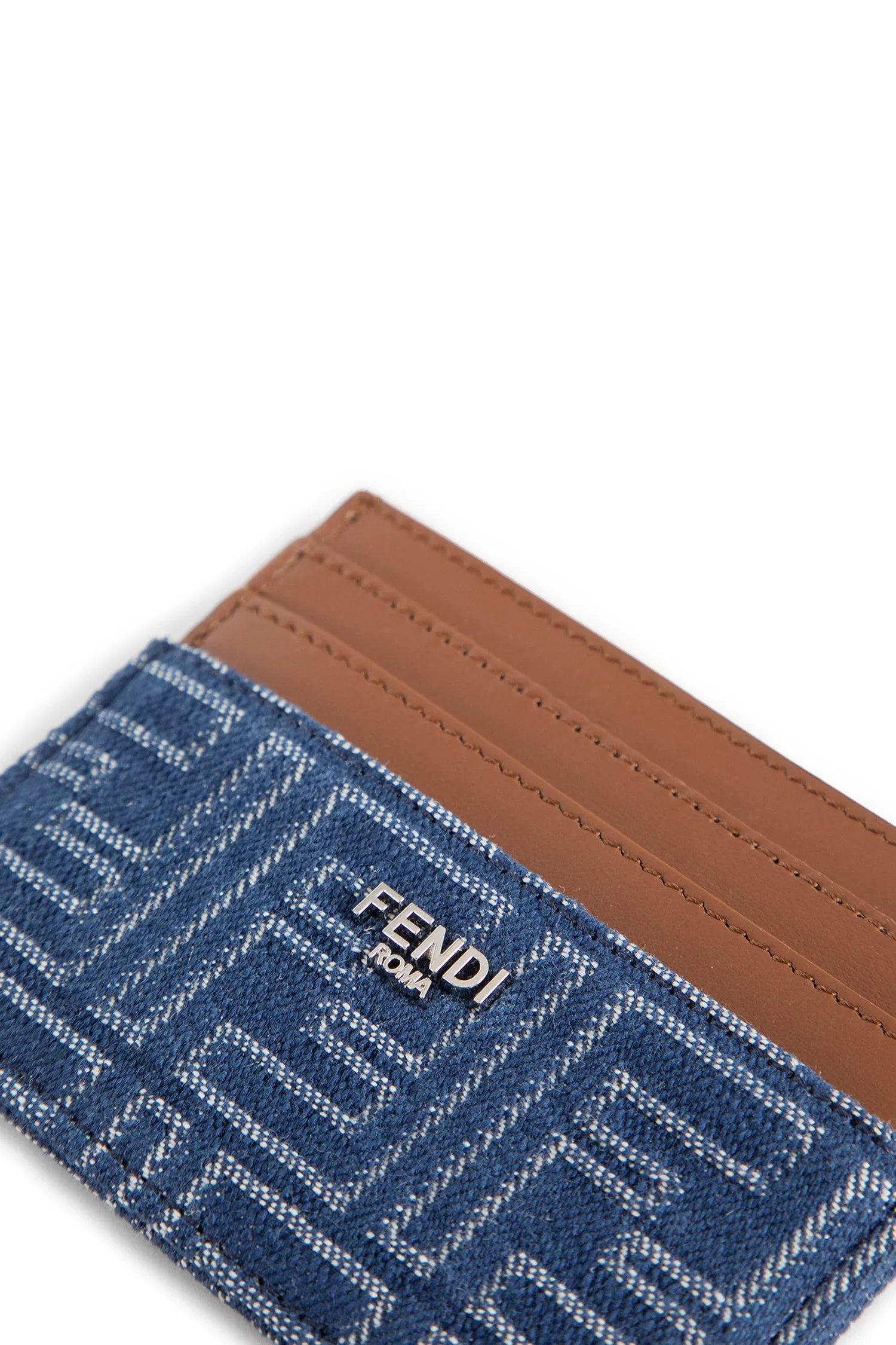 Ff-Denim-And-Leather-Cardholder - 3