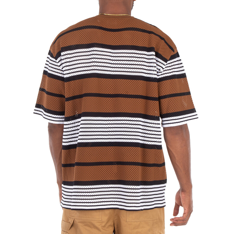 Burberry Stripe-Print Oversized T-Shirt - 3