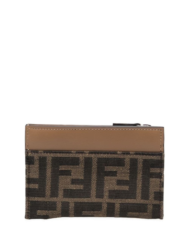FENDI monogram-print leather cardholder outlook