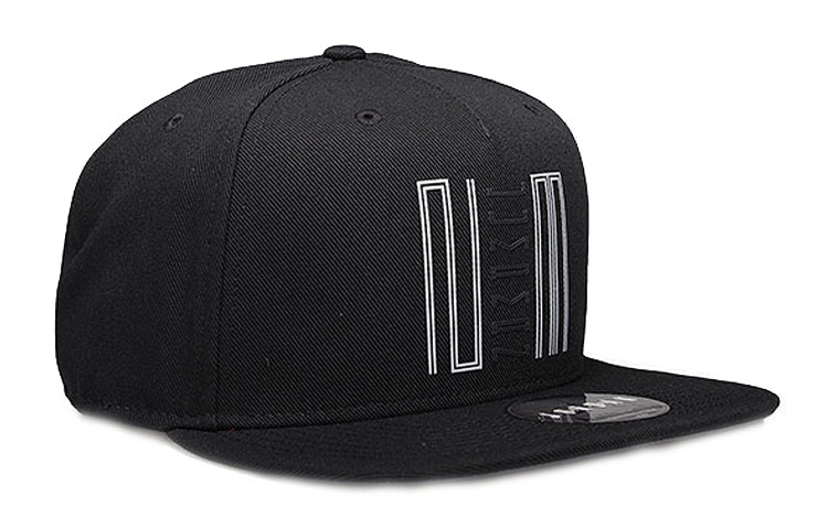 Air Jordan 11 Baseball Cap Black Low Adult Unisex Snapback Hat Cap 'Black' 843072-010 - 3