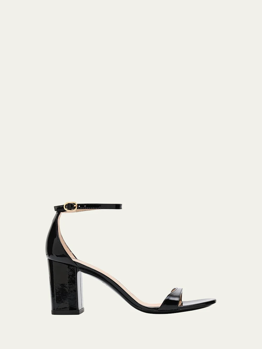 Nudist II Leather Ankle-Strap Sandals - 1