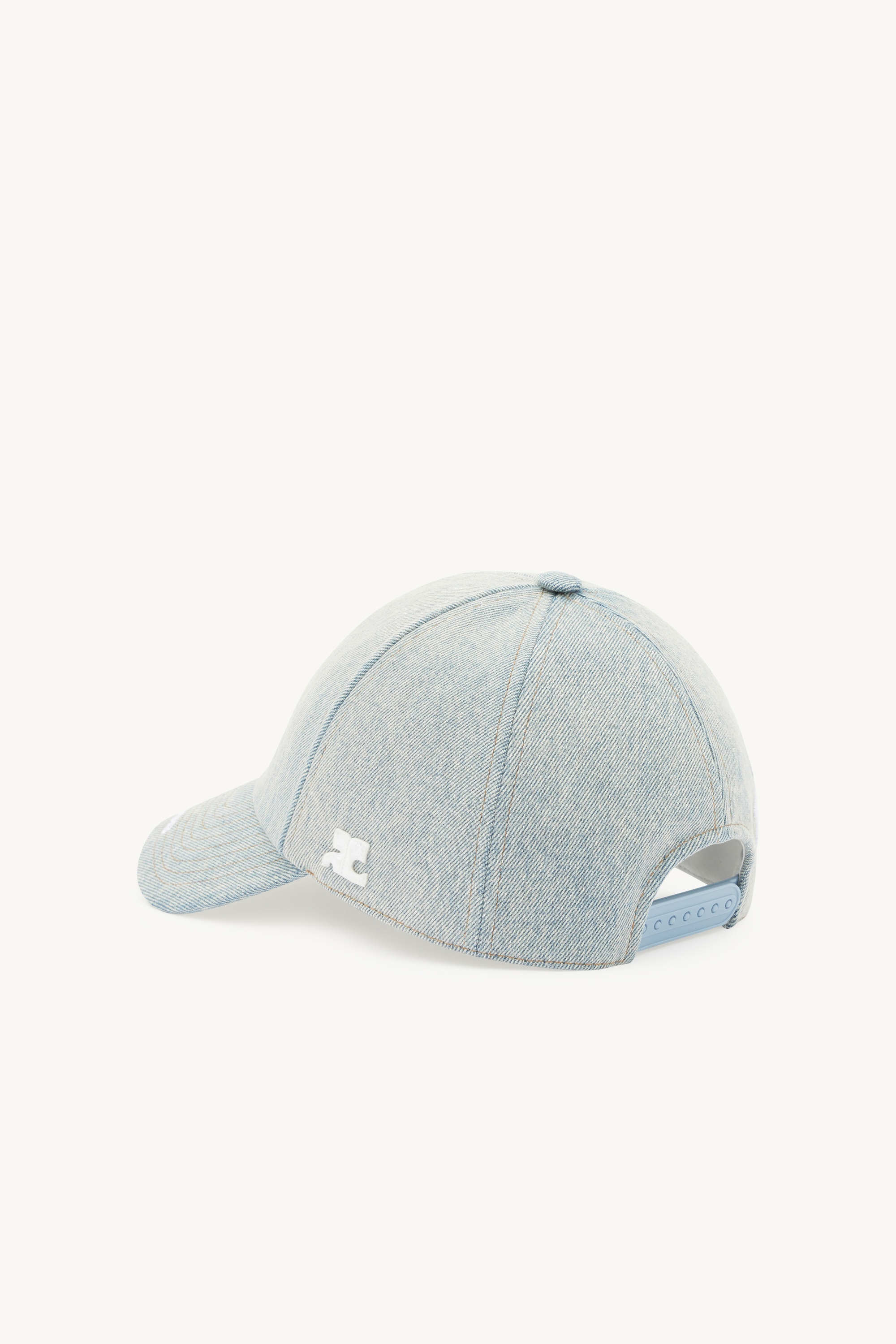 DIRTY BLUE DENIM SHELL CAP - 3