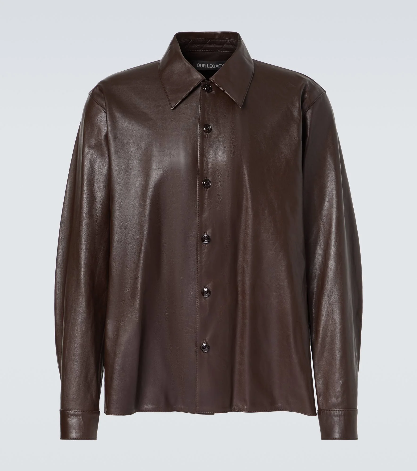 Welding leather overshirt - 1