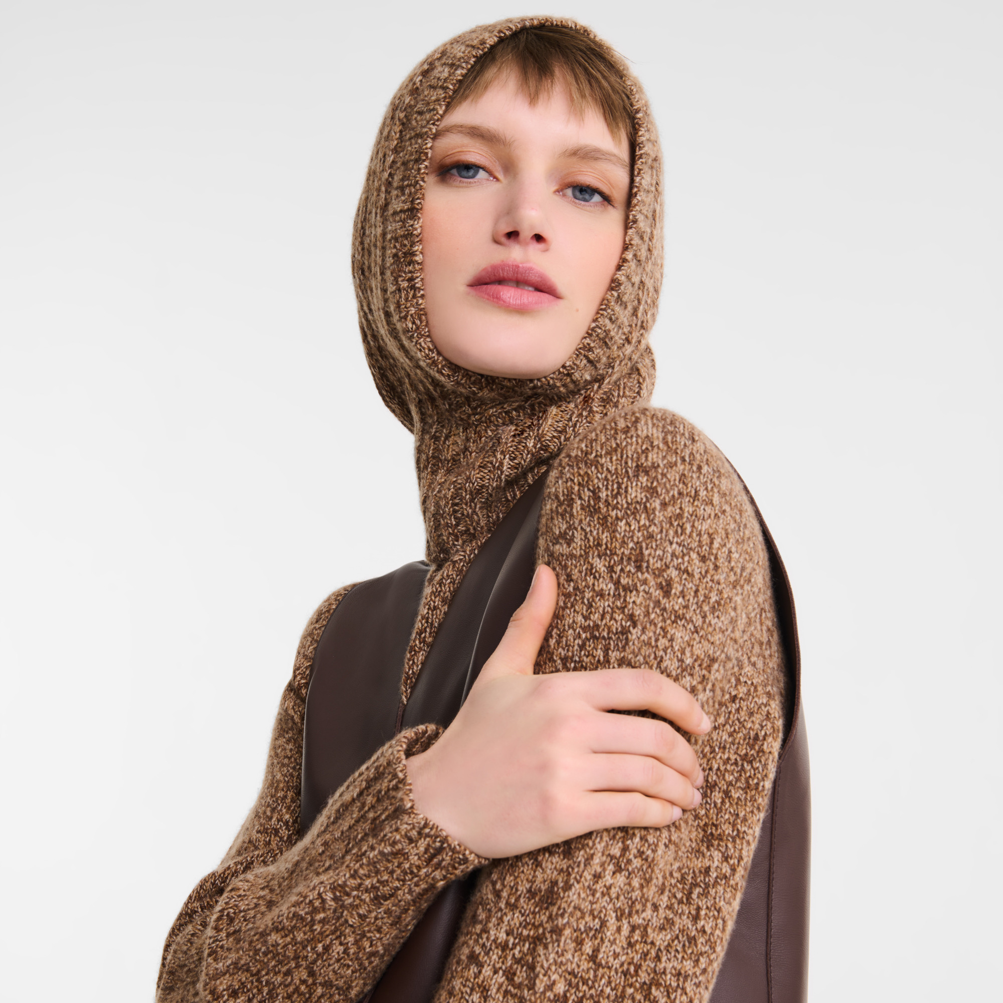 Balaclava Chocolate - Knit - 2