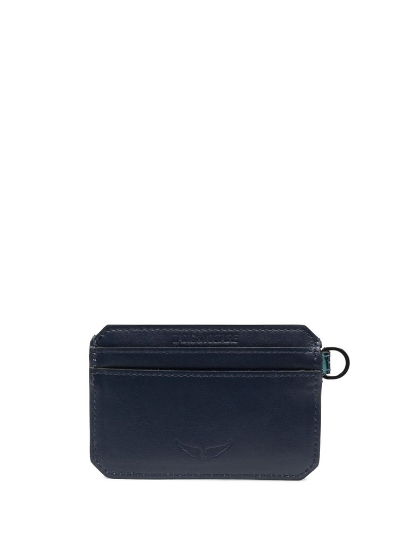 Zadig & Voltaire Le Cecilia crocodile-effect cardholder outlook