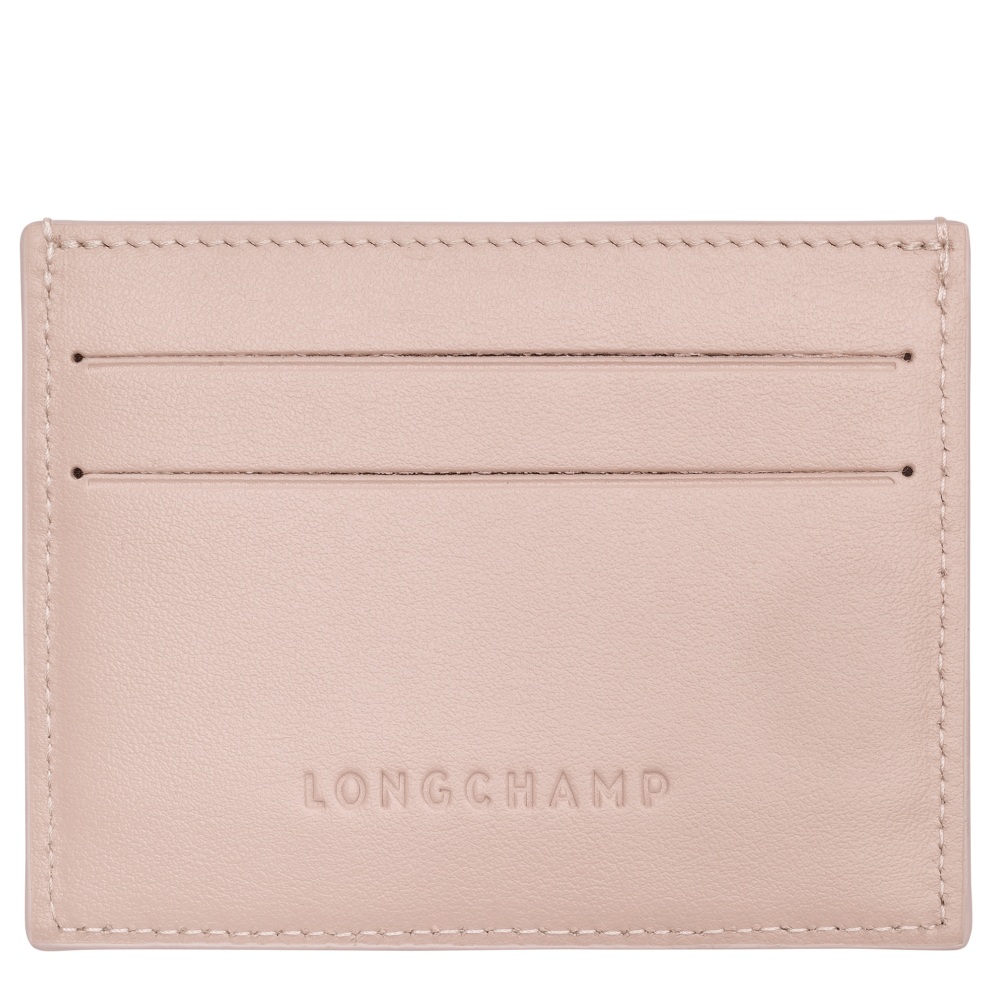 Le Roseau Card holder Petal Pink - Leather - 2