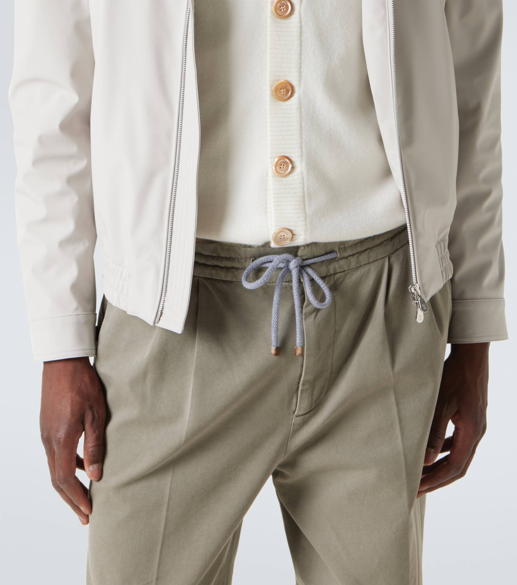 Cotton straight pants - 5
