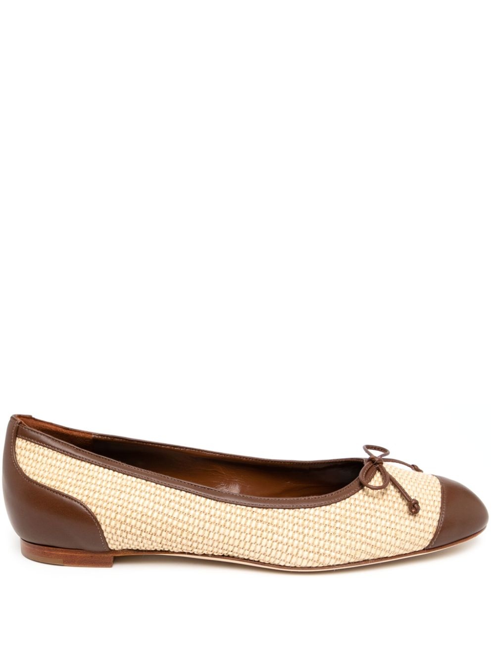 bow detail ballerina shoes - 1