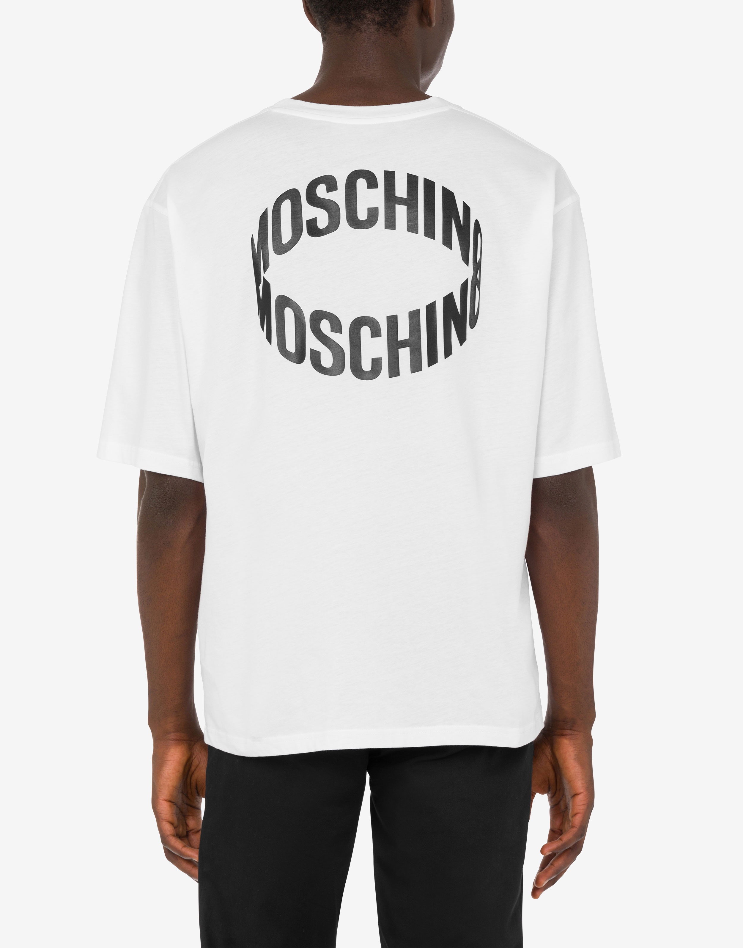 MOSCHINO LOOP JERSEY T-SHIRT - 3