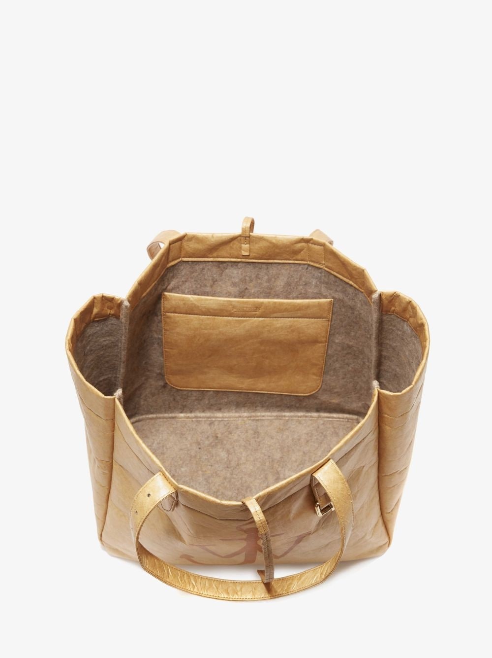 BELT TOTE LEATHER BAG - 4