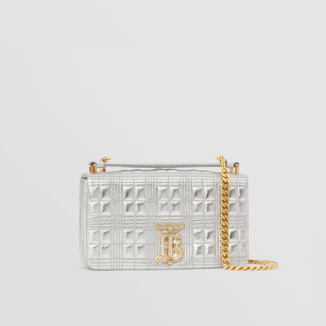 Metallic Quilted Leather Small Lola Bag – Limited Edition - 8