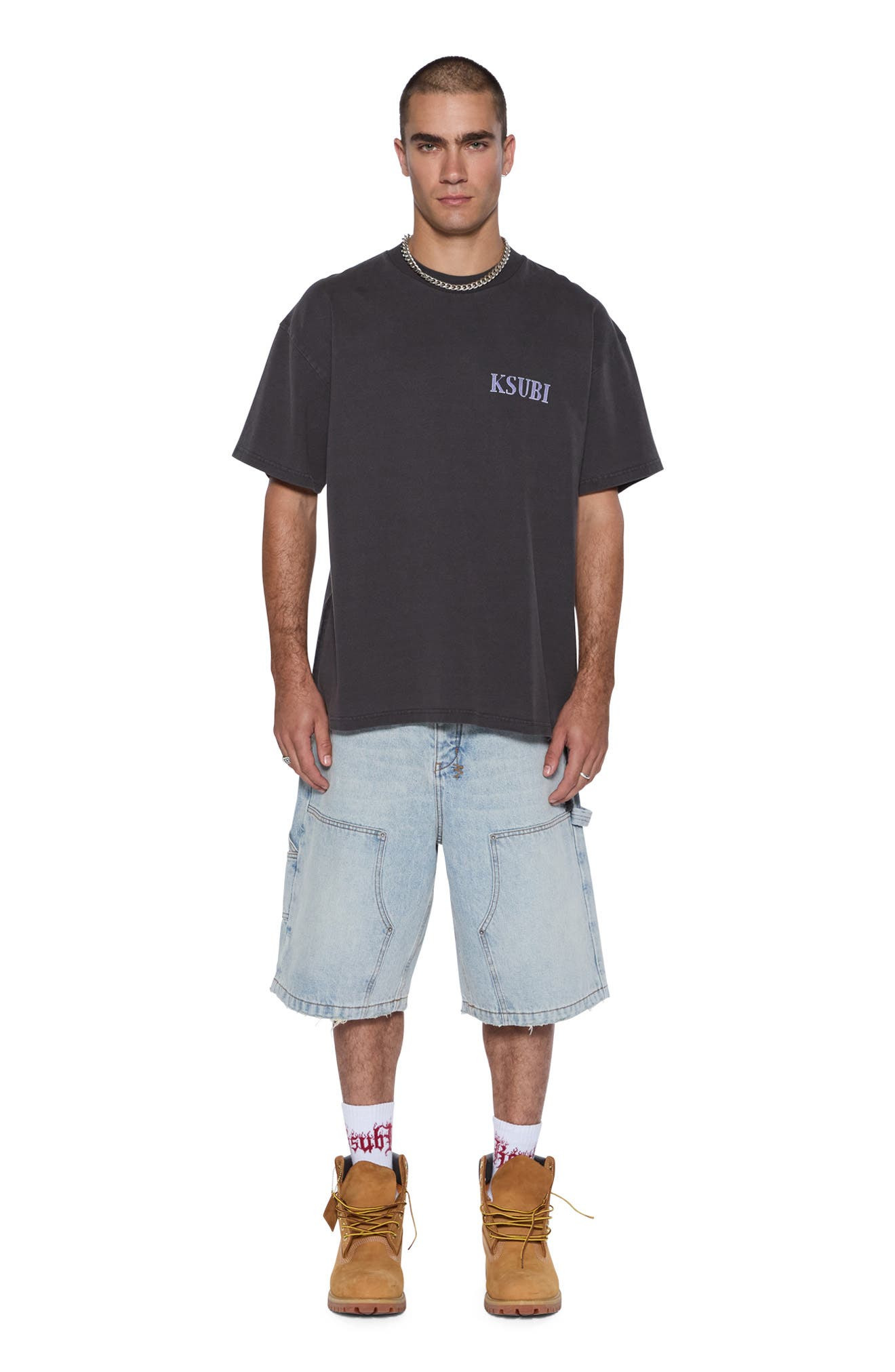 Ksubi Engine Ekcess Graphic T-Shirt in Charcoal at Nordstrom - 3