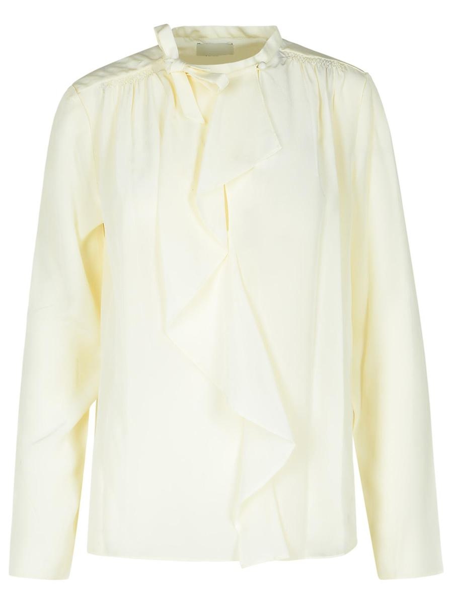 Isabel Marant 'Utah' Cream Silk Blouse - 1