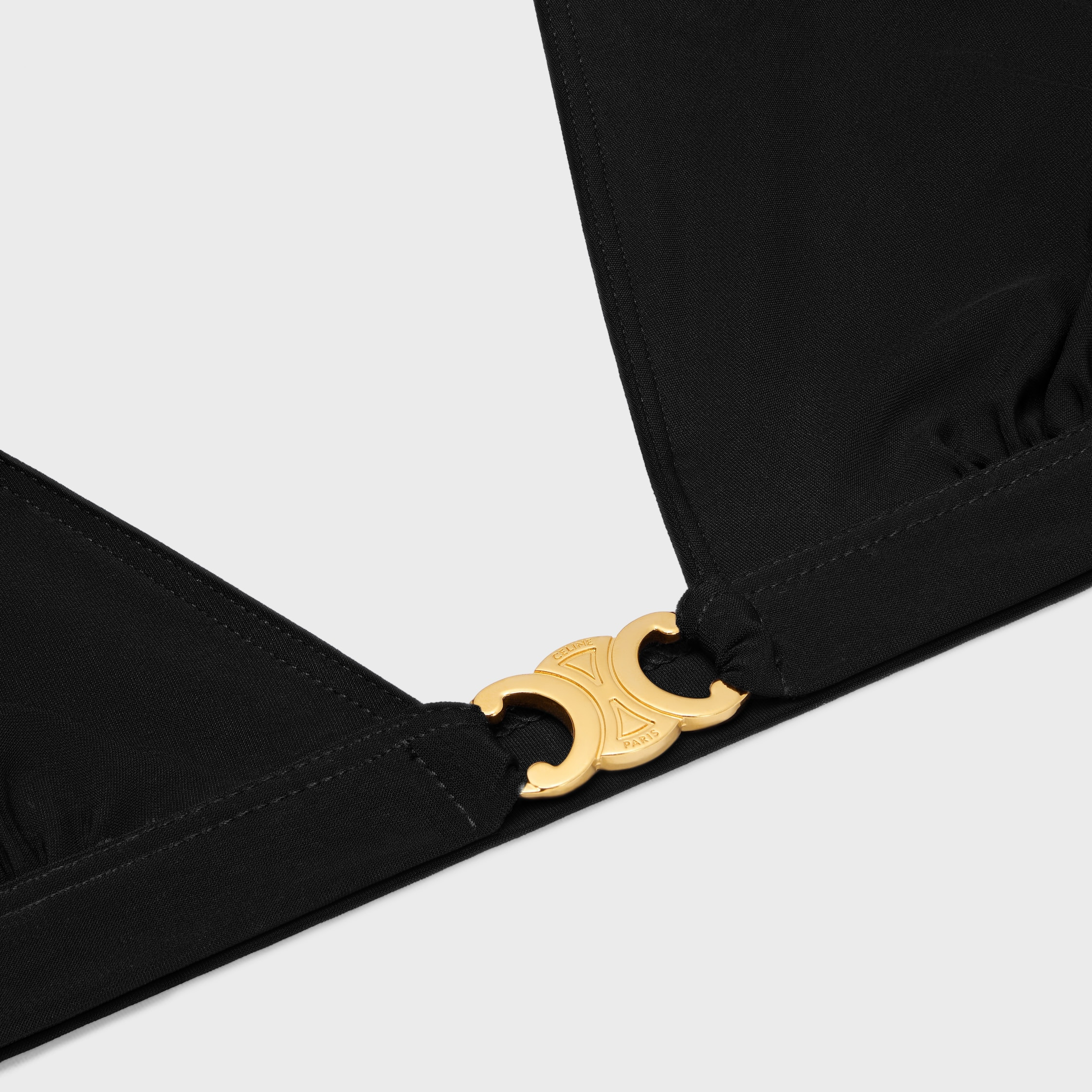 triomphe triangle top in matte jersey - 3